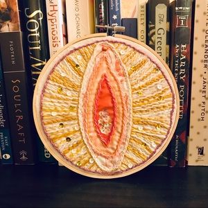 Yoni/Vulva/Vag/Pussy wall hanging